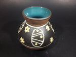 1960s West German Designed Australian made Braemore Carstens Tribal Folk Art Pottery Vase - Treasure Valley Antiques & Collectibles