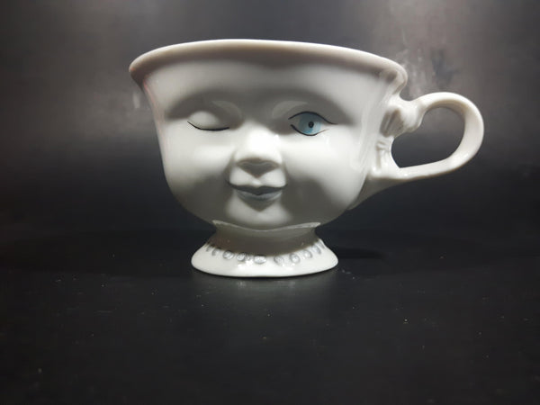 Vintage Helen Hunt Winking Bailey's Promo Teacup Mug - Treasure Valley Antiques & Collectibles