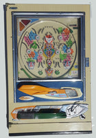 Vintage 1970s Sanyo Bussan Co Japanese Pachinko Machine Game with 14 Balls